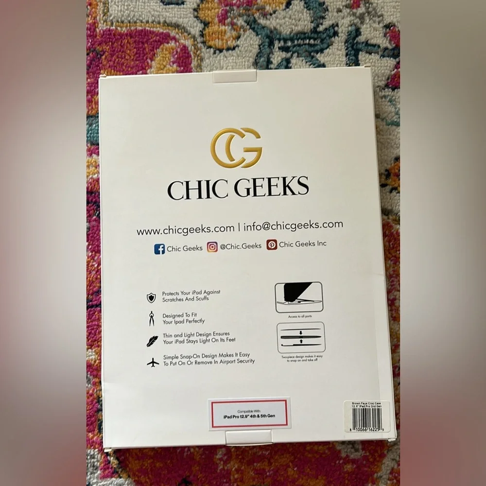New Chic Geeks IPad Pro case